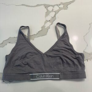 Calvin Klein Gray Bralette